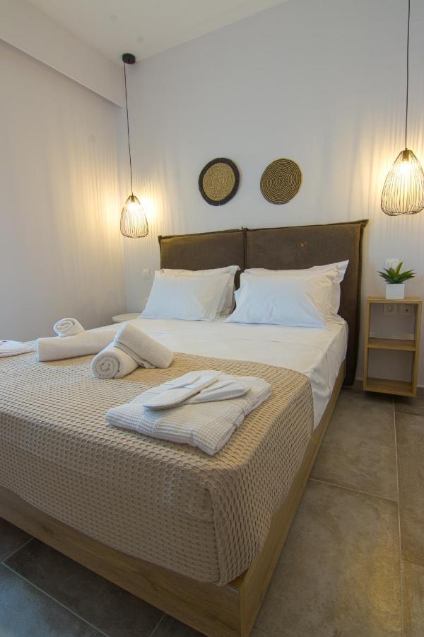 Onar Limnos II Luxury Apartments Moudhros ภายนอก รูปภาพ