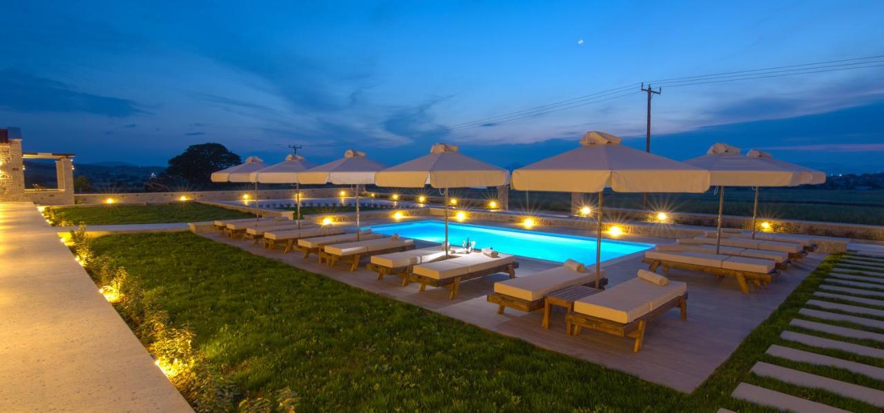 Onar Limnos II Luxury Apartments Moudhros ภายนอก รูปภาพ
